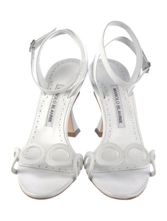 Manolo Blahnik Leather Sandals