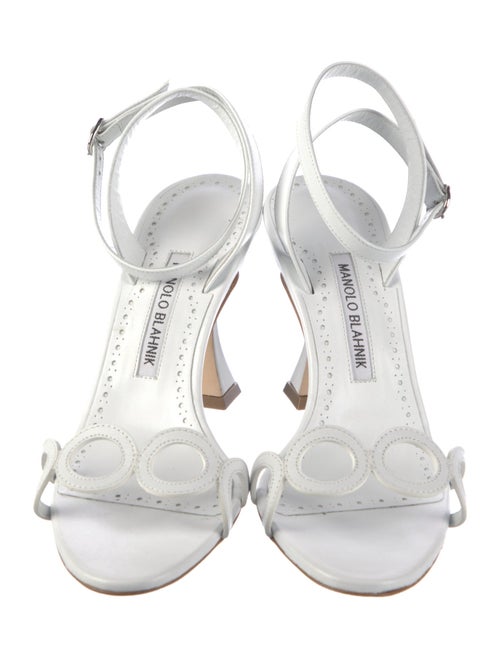 Manolo Blahnik Leather Sandals