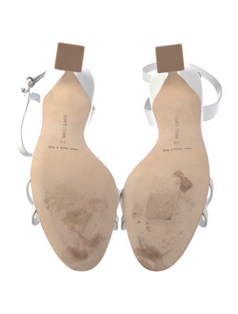 Manolo Blahnik Leather Sandals