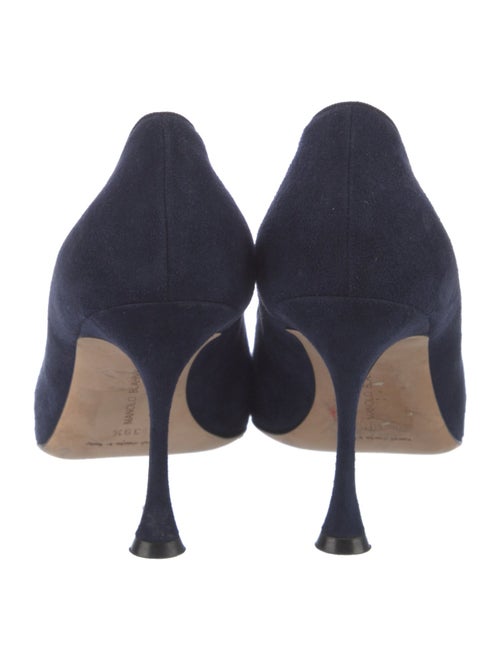 Manolo Blahnik Elydea Suede Pumps