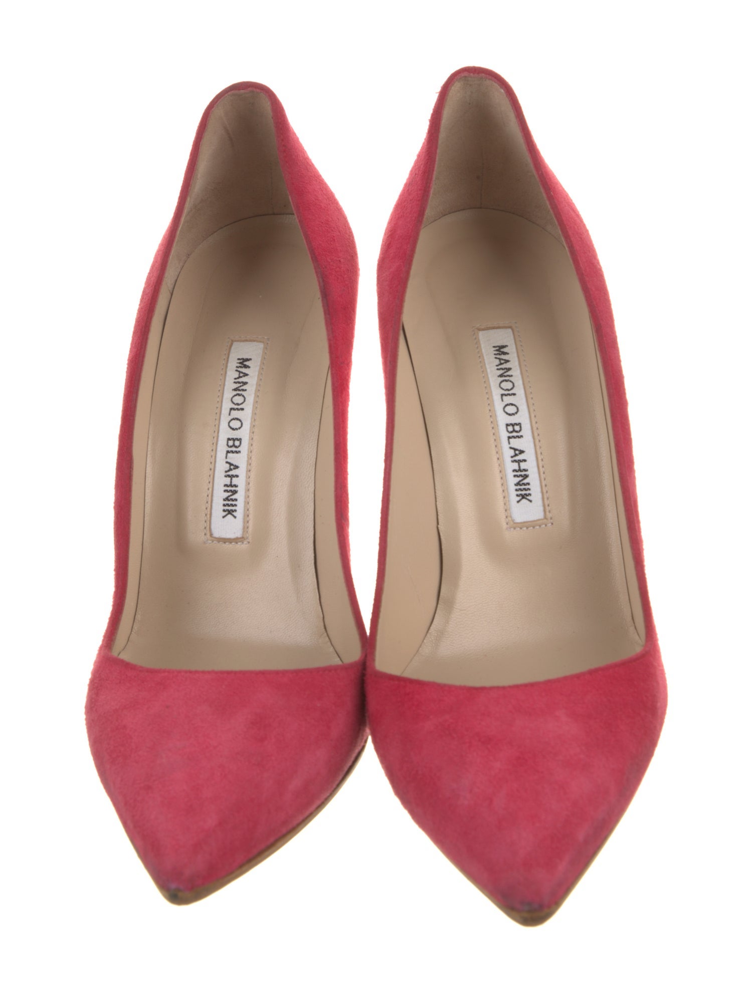Manolo Blahnik Suede Pumps