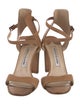 Manolo Blahnik Leather Sandals