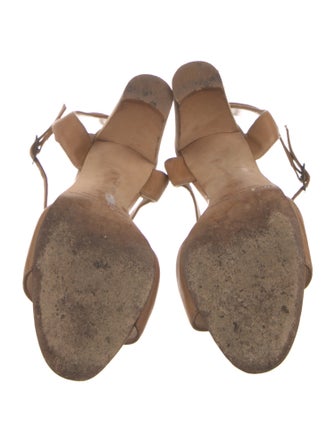 Manolo Blahnik Leather Sandals