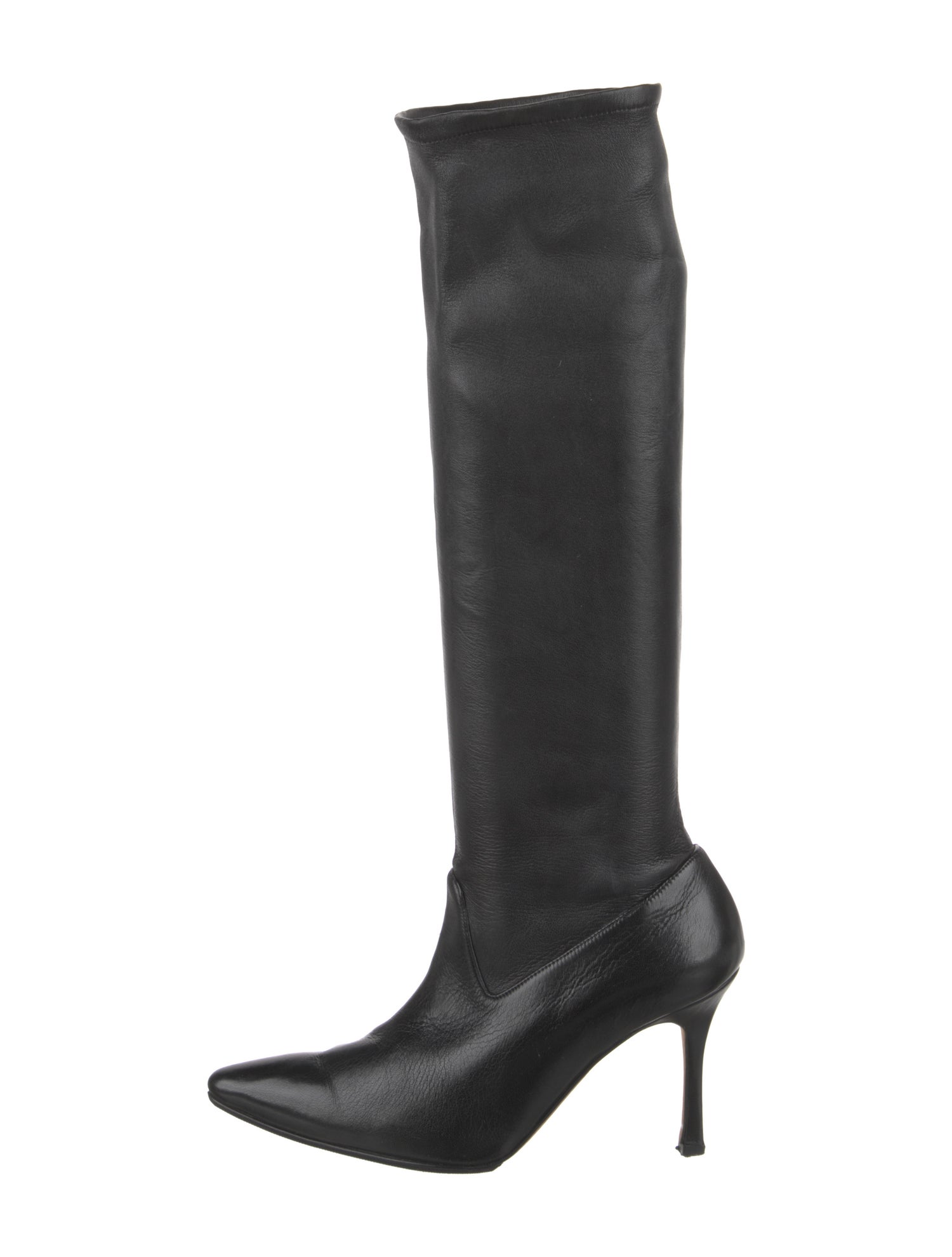 Manolo Blahnik Leather Boots