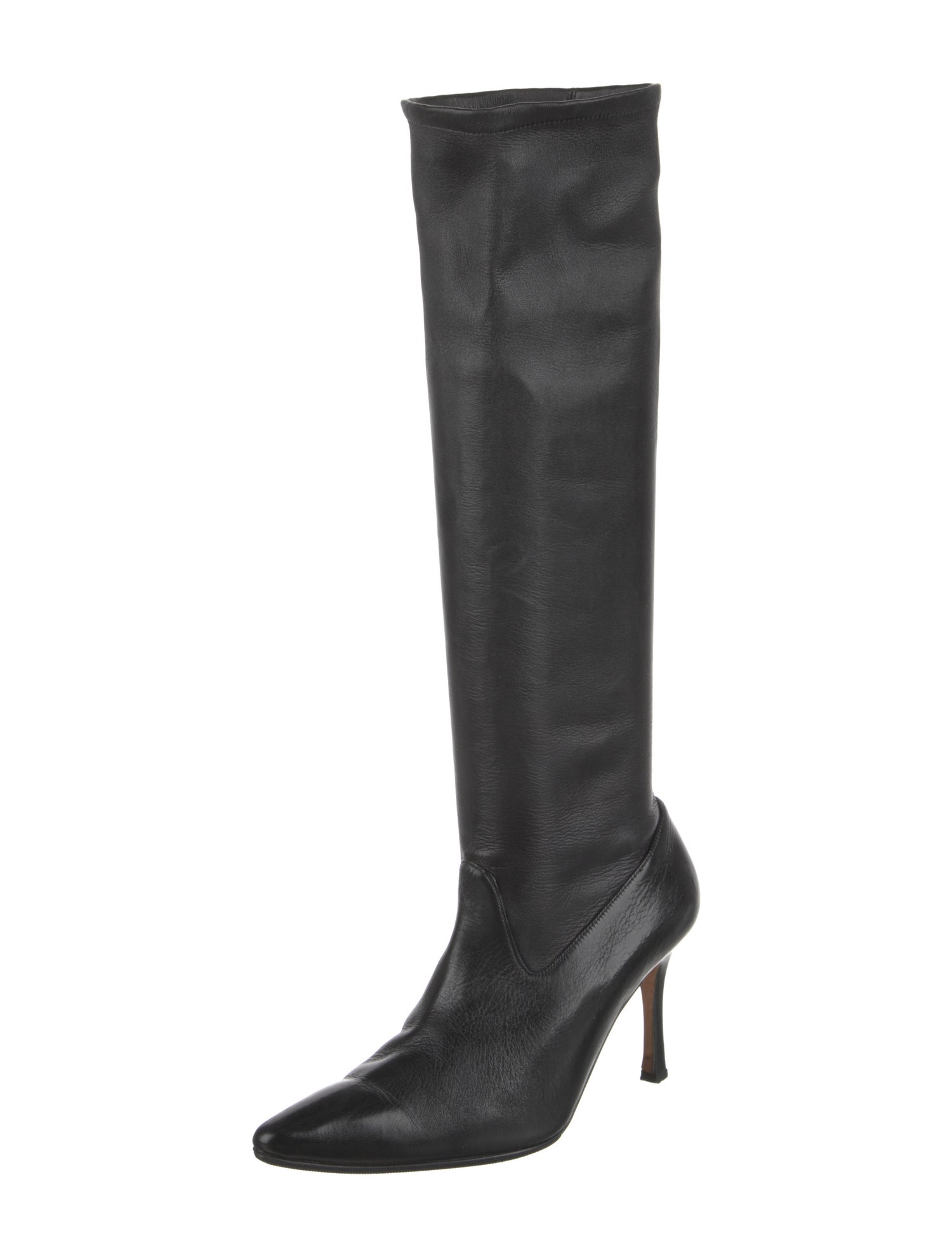 Manolo Blahnik Leather Boots