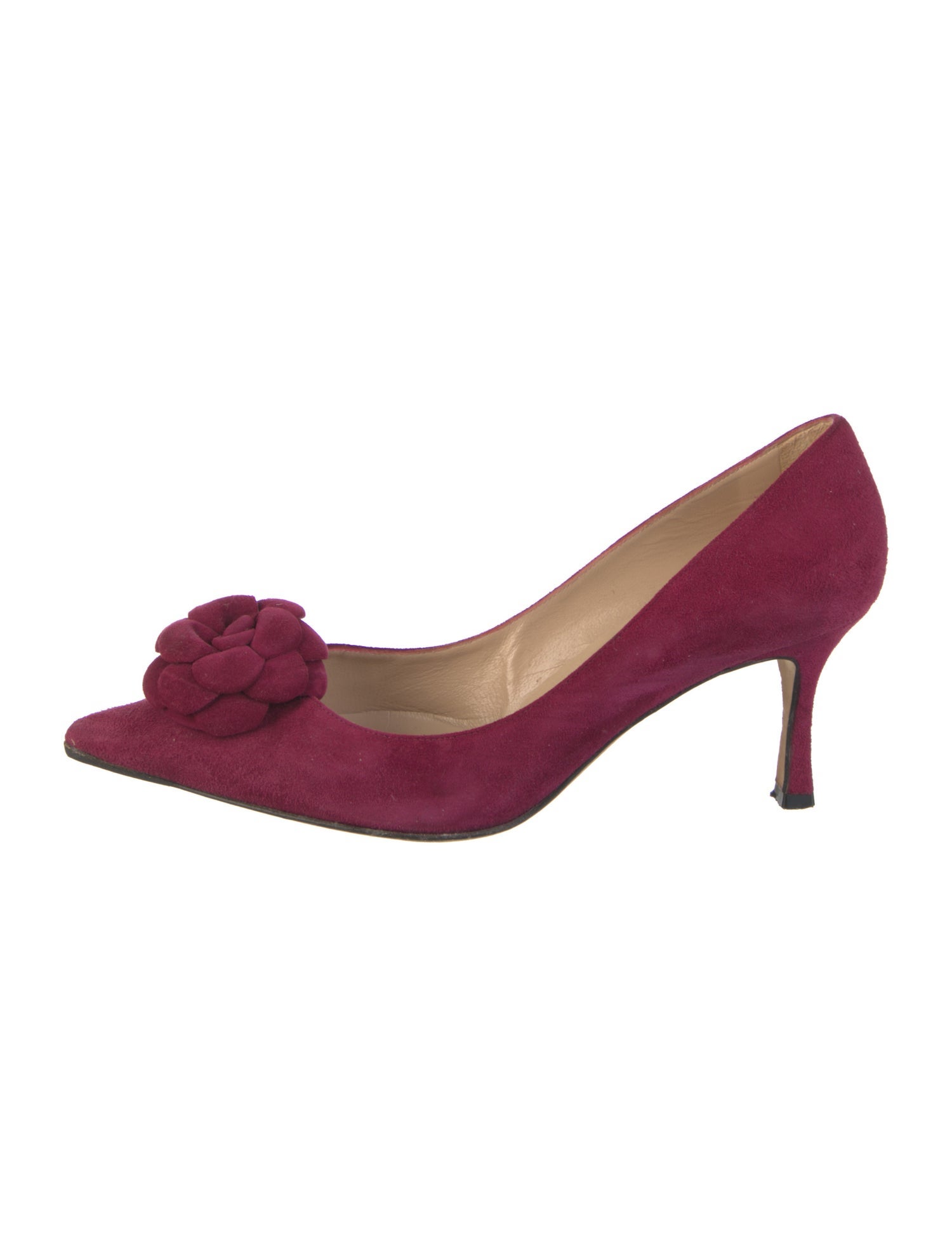 Manolo Blahnik Suede Pumps