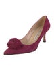 Manolo Blahnik Suede Pumps