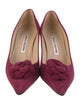 Manolo Blahnik Suede Pumps
