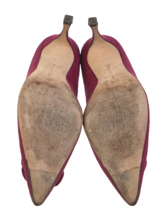 Manolo Blahnik Suede Pumps