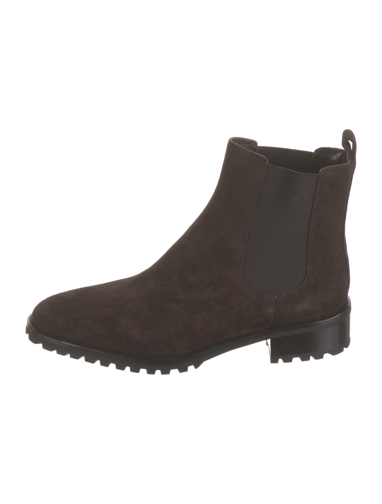 Manolo Blahnik Suede Chelsea Boots