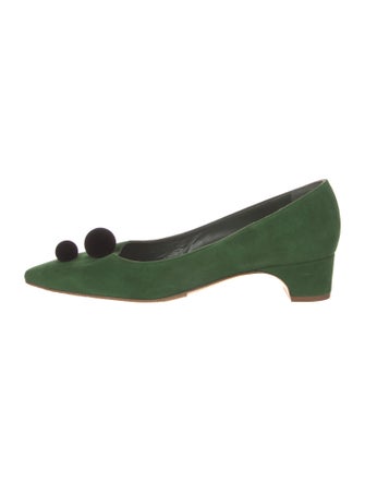 Manolo Blahnik Suede Pumps