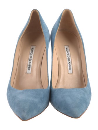 Manolo Blahnik Suede Pumps