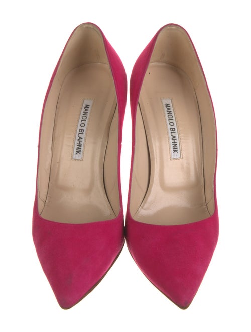 Manolo Blahnik Suede Pumps