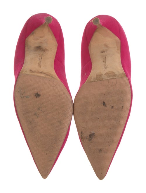 Manolo Blahnik Suede Pumps