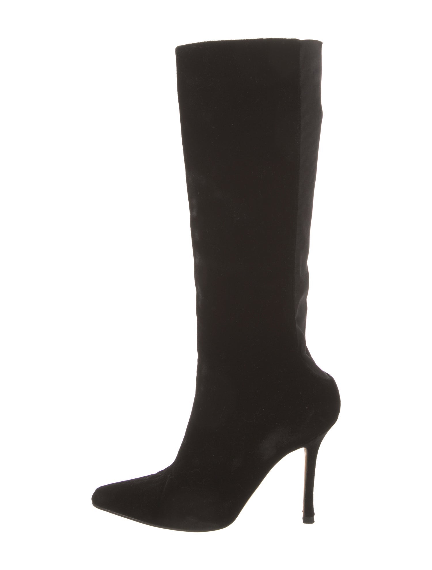 Manolo Blahnik Suede Boots
