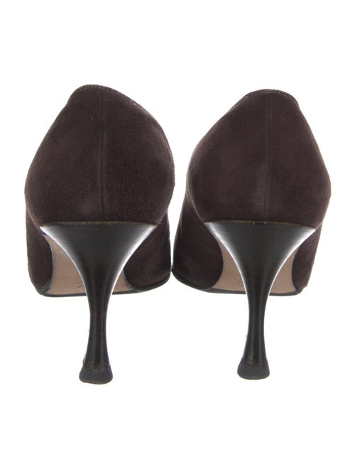 Manolo Blahnik Osmaclo Suede Pumps
