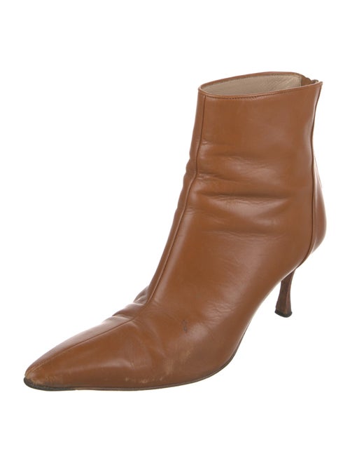 Manolo Blahnik Leather Boots