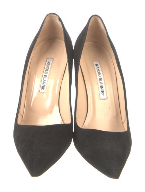 Manolo Blahnik Suede Pumps