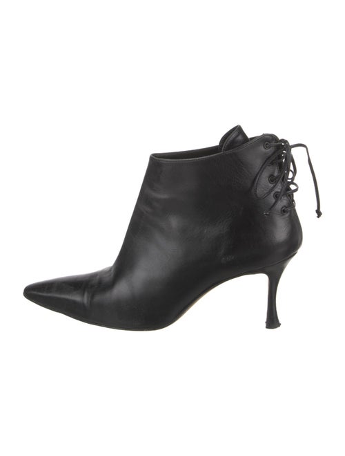 Manolo Blahnik Leather Boots