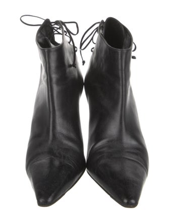 Manolo Blahnik Leather Boots