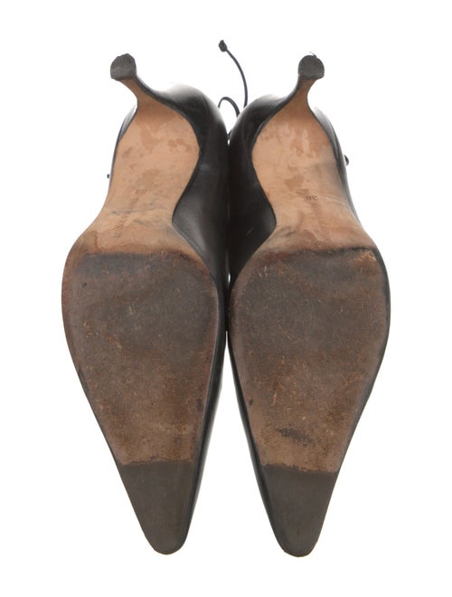 Manolo Blahnik Leather Boots