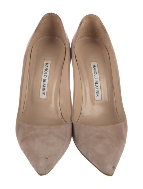 Manolo Blahnik Suede Pumps