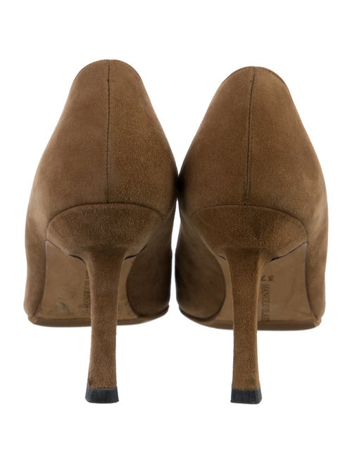 Manolo Blahnik Suede Pumps