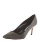 Manolo Blahnik Suede Pumps