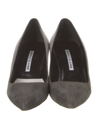Manolo Blahnik Suede Pumps