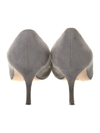 Manolo Blahnik Suede Pumps