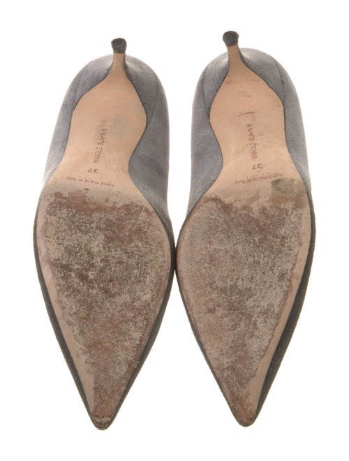 Manolo Blahnik Suede Pumps