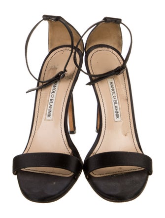 Manolo Blahnik Suede Sandals