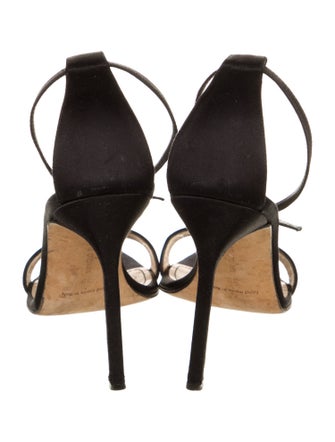 Manolo Blahnik Suede Sandals