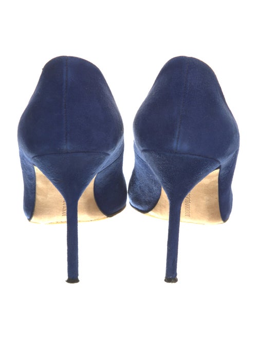 Manolo Blahnik Suede Pumps