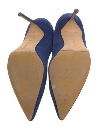 Manolo Blahnik Suede Pumps