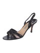 Manolo Blahnik Sequins Sequin Embellishments Slingback Sandals