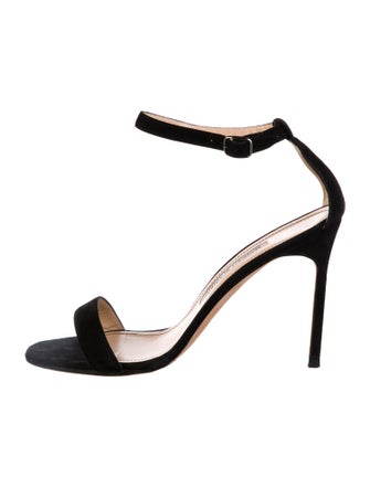 Manolo Blahnik Suede Sandals