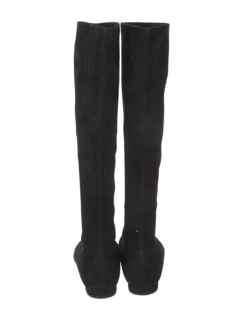 Manolo Blahnik Suede Riding Boots