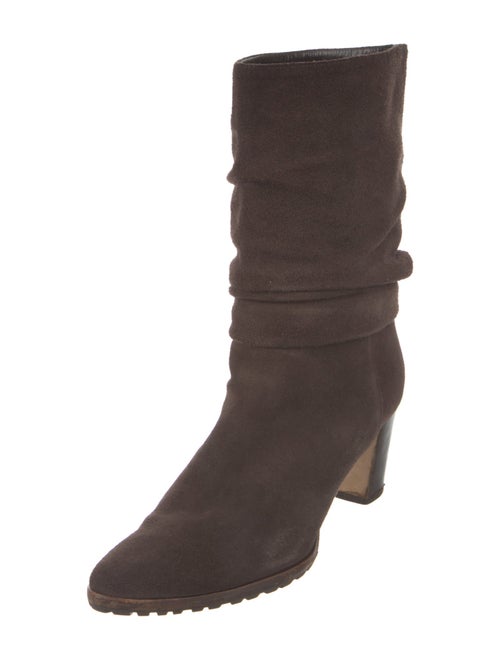 Manolo Blahnik Suede Boots