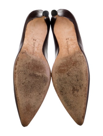 Manolo Blahnik Leather Pumps