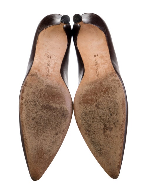 Manolo Blahnik Leather Pumps