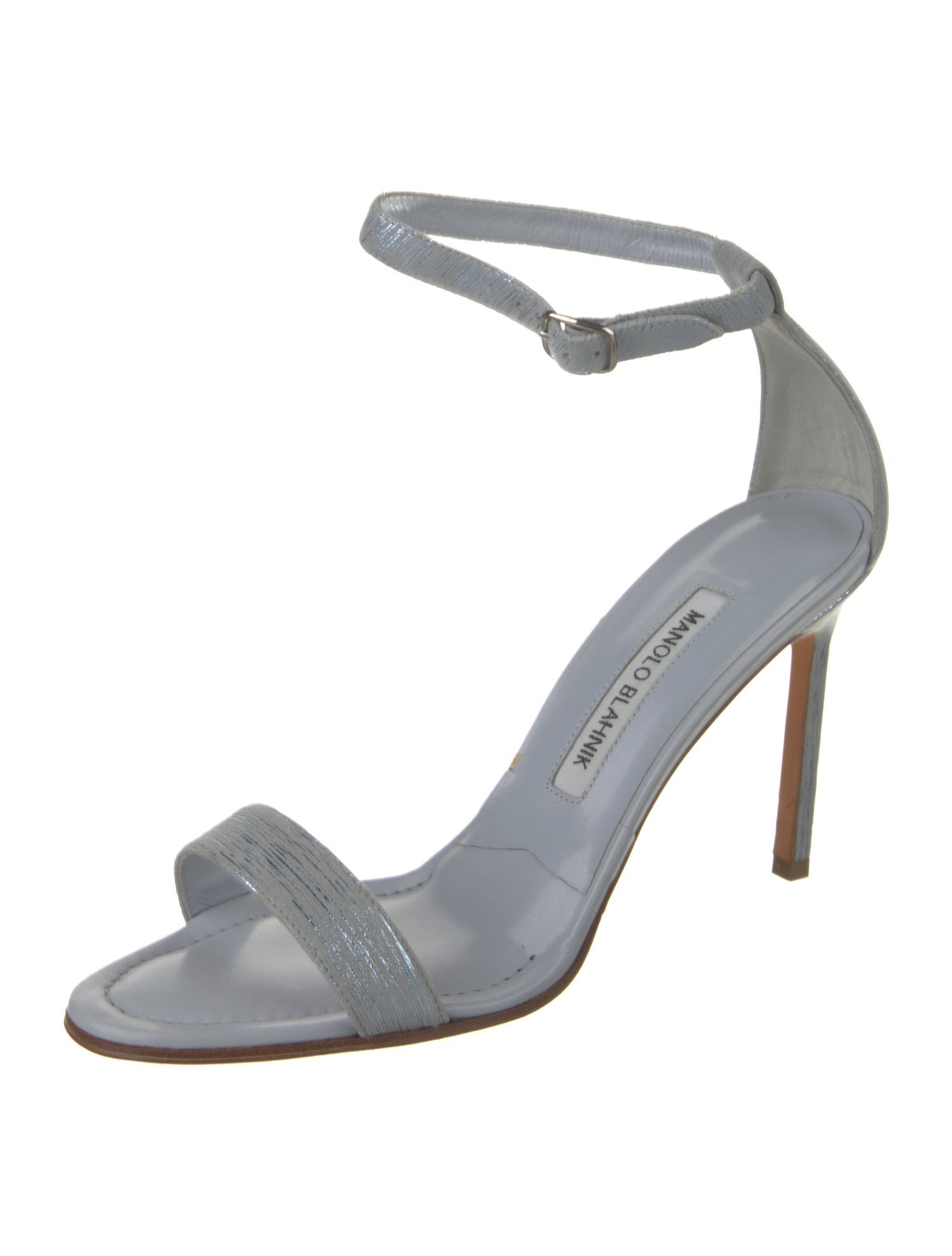 Manolo Blahnik Suede Sandals