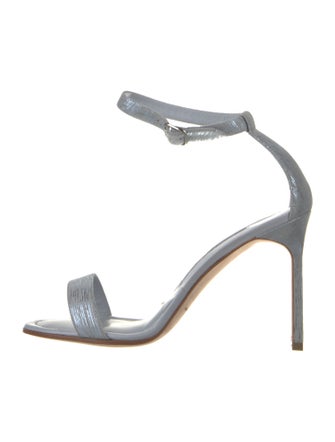 Manolo Blahnik Suede Sandals