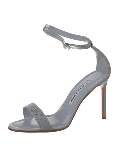 Manolo Blahnik Suede Sandals