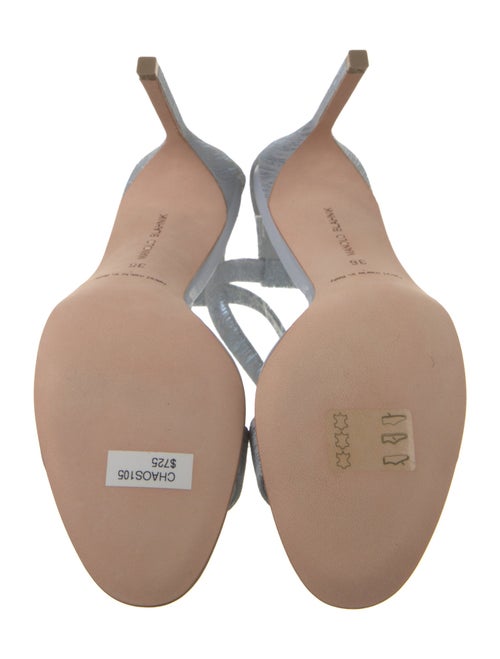 Manolo Blahnik Suede Sandals