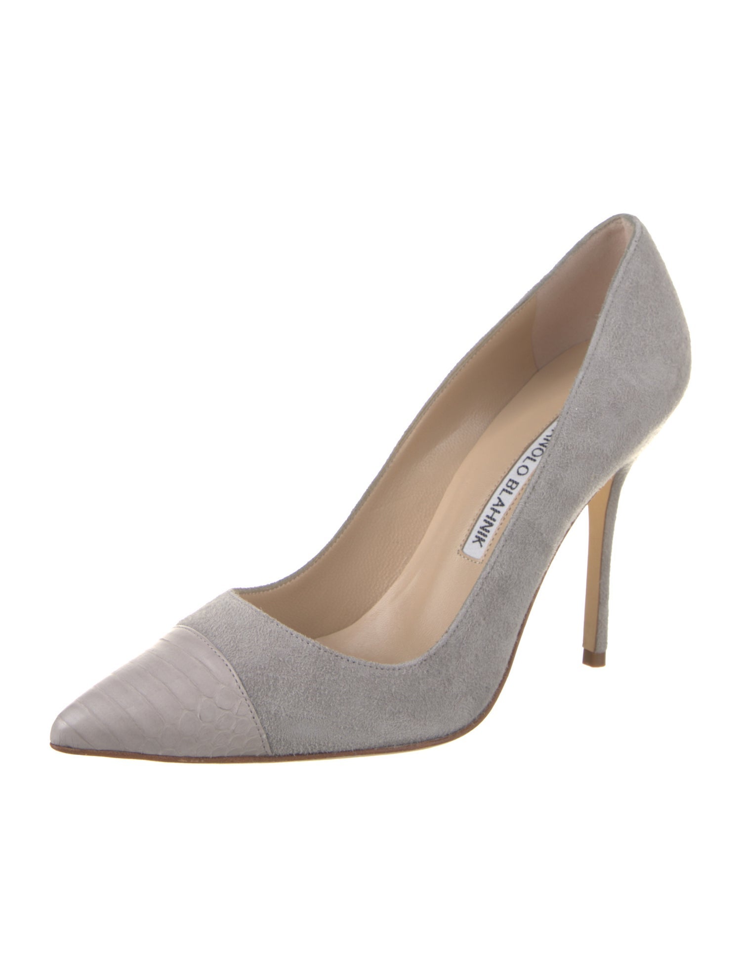 Manolo Blahnik Suede Pumps