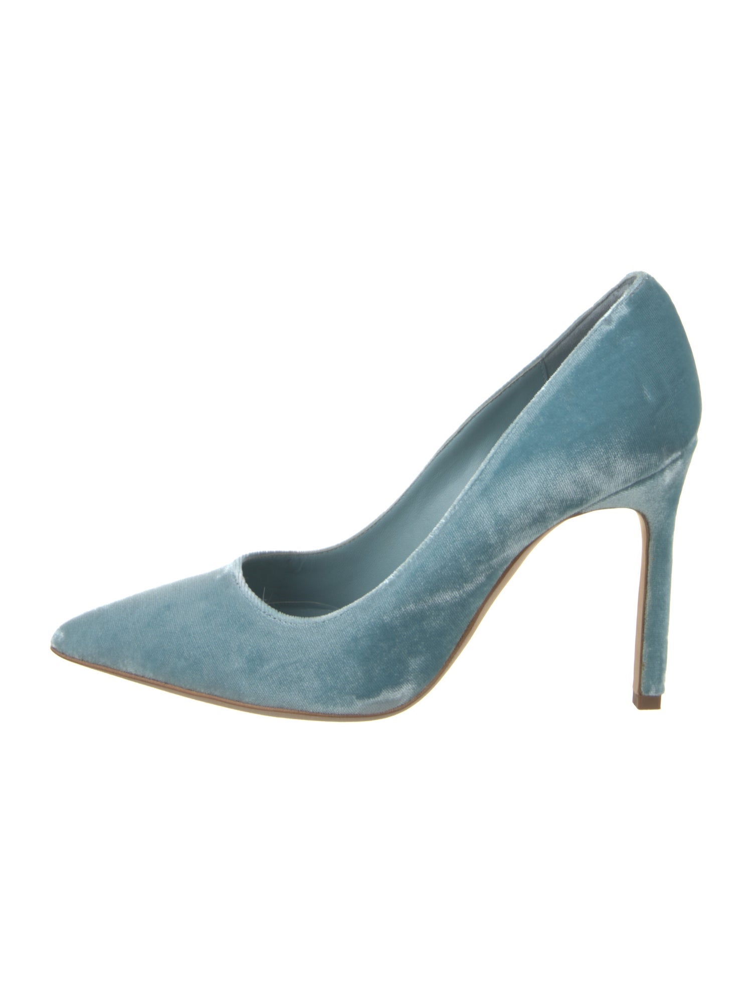 Manolo Blahnik Velvet Pumps