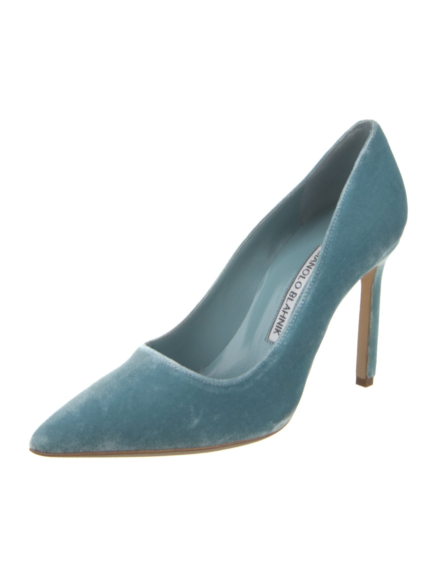 Manolo Blahnik Velvet Pumps