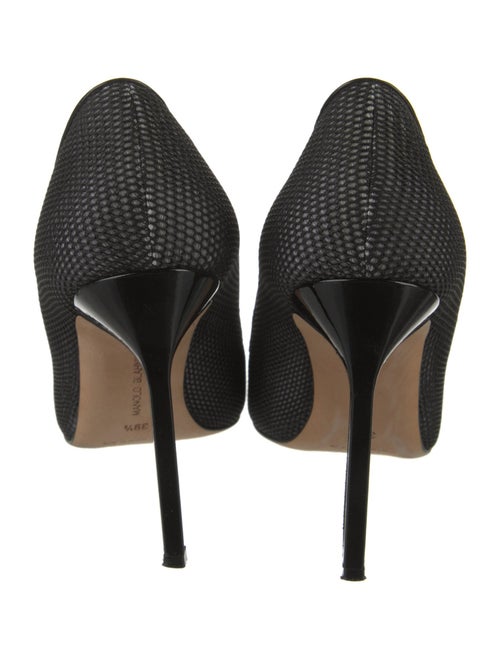 Manolo Blahnik Mesh Mesh Accents Pumps