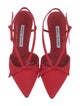 Manolo Blahnik Bow Accents Slingback Pumps